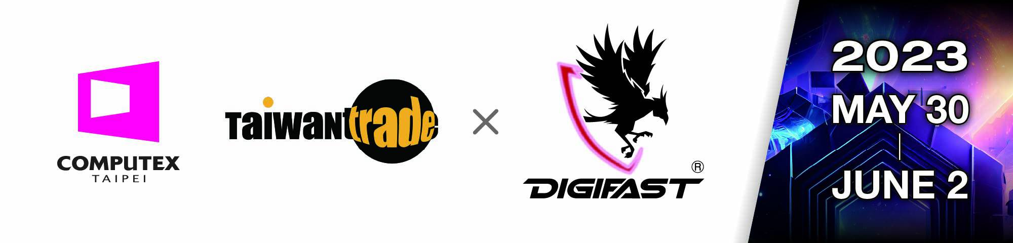 DIGIFAST X Taiwan Trade Net Shines at 2023 Computex Taipei International Computer Exhibition