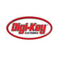 The Digi-Key Electronics logo, often seen by those searching for where to buy electronic components, features the words Digi-Key ELECTRONICS in bold red and black text, centered within a red oval outline on a white background.