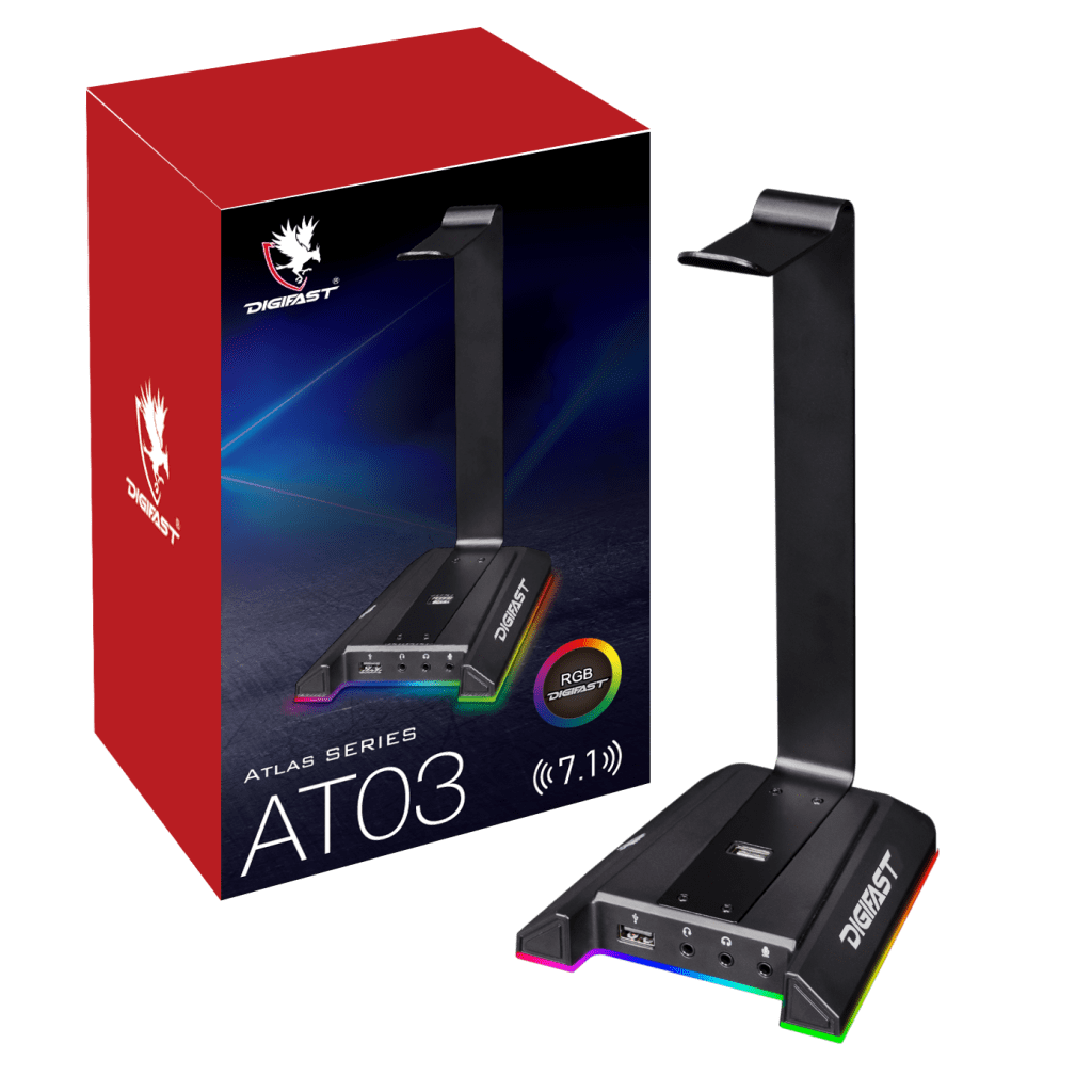 Digifast Atlas RGB Headset Stand